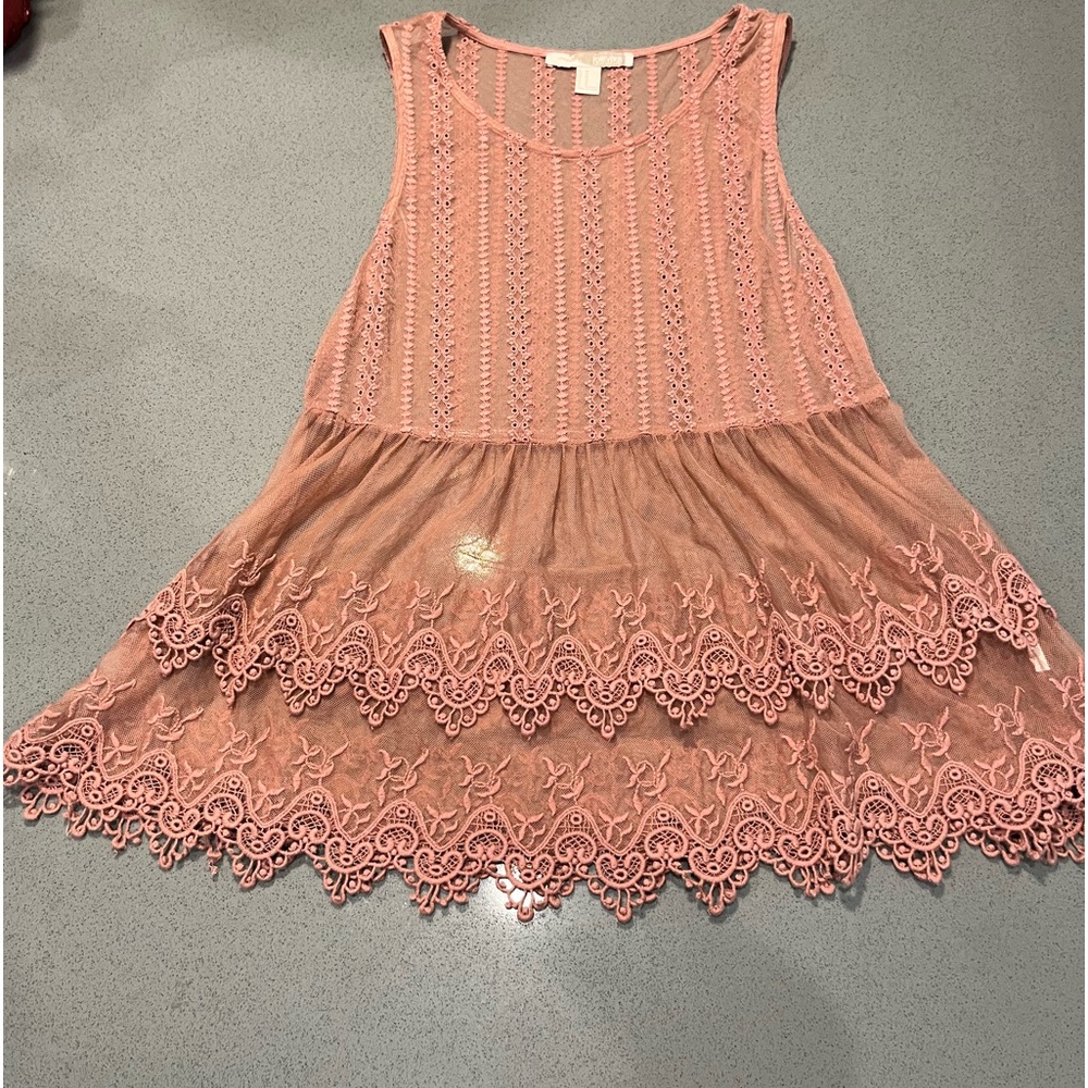 Super cute over shirt! Flowy and fun! My personal favorite!